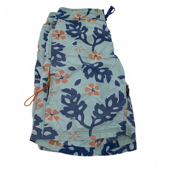 Patagonia Other - Patagonia Blue Floral Swim Trunks | Regular 29 Men’s Summer Polyamide